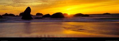 Yaquina Head Lighthouse - Oregon-John Lawrence-Art Print