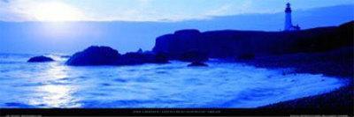 Sea Stack - Bandon - Oregon-John Lawrence-Framed Art Print