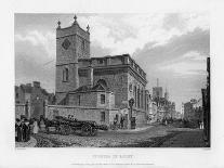 Staircase to the Hall, Christ Church, Oxford University, 1833-John Le Keux-Giclee Print