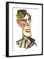 John Le Mesurier as Sergeant Wilson in BBC television comedy 'Dad's Army'-Neale Osborne-Framed Giclee Print