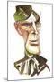 John Le Mesurier as Sergeant Wilson in BBC television comedy 'Dad's Army'-Neale Osborne-Mounted Giclee Print