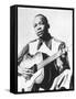 John Lee Hooker (1917-2001) American Blues Guitarist Here in 1947-null-Framed Stretched Canvas