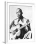 John Lee Hooker (1917-2001) American Blues Guitarist Here in 1947-null-Framed Photo