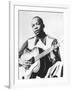 John Lee Hooker (1917-2001) American Blues Guitarist Here in 1947-null-Framed Photo