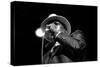 John Lee Hooker, Royal Festival Hall, London, 1988-Brian O'Connor-Stretched Canvas