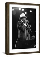 John Lee Hooker, Royal Festival Hall, London, 1988-Brian O'Connor-Framed Photographic Print