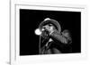 John Lee Hooker, Royal Festival Hall, London, 1988-Brian O'Connor-Framed Photographic Print