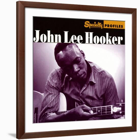 John Lee Hooker, Specialty Profiles-null-Framed Art Print