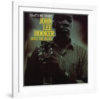 John Lee Hooker - That's My Story-null-Framed Art Print