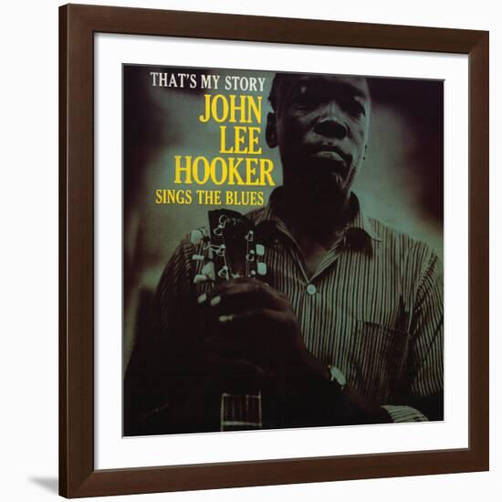 John Lee Hooker - That's My Story-null-Framed Art Print