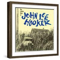 John Lee Hooker - The Country Blues of John Lee Hooker-null-Framed Art Print