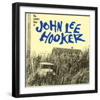 John Lee Hooker - The Country Blues of John Lee Hooker-null-Framed Art Print