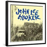 John Lee Hooker - The Country Blues of John Lee Hooker-null-Framed Art Print