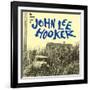 John Lee Hooker - The Country Blues of John Lee Hooker-null-Framed Art Print