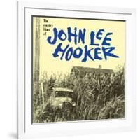 John Lee Hooker - The Country Blues of John Lee Hooker-null-Framed Art Print