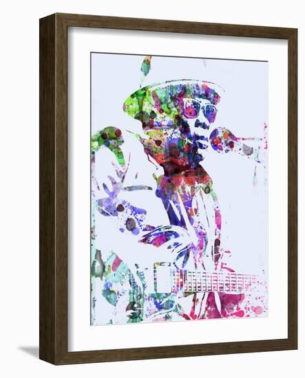 John Lee Hooker-NaxArt-Framed Art Print