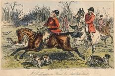 Mr Muffington on Placid Joe (Late Pull Devil), 1865-John Leech-Giclee Print