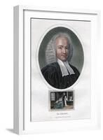 John Leland, 18th-Century English Presbyterian Minister and Author of Theological Works-J Chapman-Framed Giclee Print