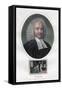 John Leland, 18th-Century English Presbyterian Minister and Author of Theological Works-J Chapman-Framed Stretched Canvas