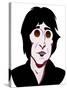 John Lennon, English singer, songwriter, colour 'graphic' caricature, 2005/10 by Neale Osborne-Neale Osborne-Stretched Canvas