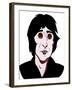 John Lennon, English singer, songwriter, colour 'graphic' caricature, 2005/10 by Neale Osborne-Neale Osborne-Framed Giclee Print