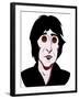 John Lennon, English singer, songwriter, colour 'graphic' caricature, 2005/10 by Neale Osborne-Neale Osborne-Framed Giclee Print