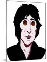 John Lennon, English singer, songwriter, colour 'graphic' caricature, 2005/10 by Neale Osborne-Neale Osborne-Mounted Giclee Print