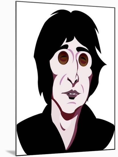 John Lennon, English singer, songwriter, colour 'graphic' caricature, 2005/10 by Neale Osborne-Neale Osborne-Mounted Giclee Print