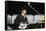 John Lennon Playing Guitar-null-Framed Stretched Canvas