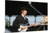 John Lennon Playing Guitar-null-Mounted Photographic Print