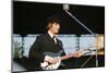 John Lennon Playing Guitar-null-Mounted Photographic Print