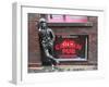 John Lennon Sculpture, Mathew Street, Liverpool, Merseyside, England, United Kingdom, Europe-Wendy Connett-Framed Premium Photographic Print