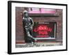 John Lennon Sculpture, Mathew Street, Liverpool, Merseyside, England, United Kingdom, Europe-Wendy Connett-Framed Photographic Print