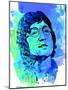 John Lennon Wayercolor-Nelly Glenn-Mounted Art Print