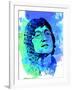 John Lennon Wayercolor-Nelly Glenn-Framed Art Print