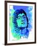John Lennon Wayercolor-Nelly Glenn-Framed Art Print