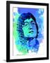 John Lennon Wayercolor-Nelly Glenn-Framed Art Print