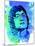 John Lennon Wayercolor-Nelly Glenn-Mounted Art Print
