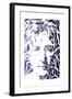 John Lennon-Cristian Mielu-Framed Art Print