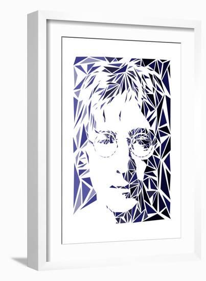 John Lennon-Cristian Mielu-Framed Art Print