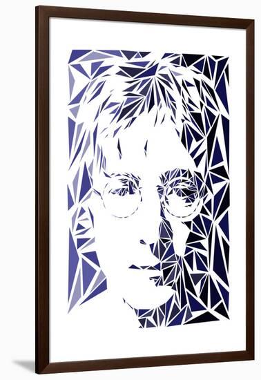 John Lennon-Cristian Mielu-Framed Art Print