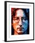 John Lennon-Enrico Varrasso-Framed Art Print