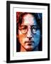 John Lennon-Enrico Varrasso-Framed Art Print