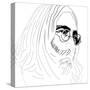 John Lennon-Logan Huxley-Stretched Canvas