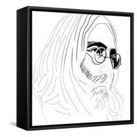 John Lennon-Logan Huxley-Framed Stretched Canvas