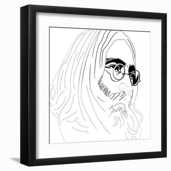 John Lennon-Logan Huxley-Framed Art Print