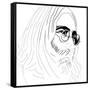 John Lennon-Logan Huxley-Framed Stretched Canvas