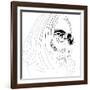 John Lennon-Logan Huxley-Framed Art Print