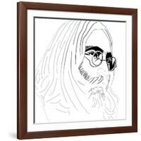 John Lennon-Logan Huxley-Framed Art Print