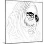 John Lennon-Logan Huxley-Mounted Art Print
